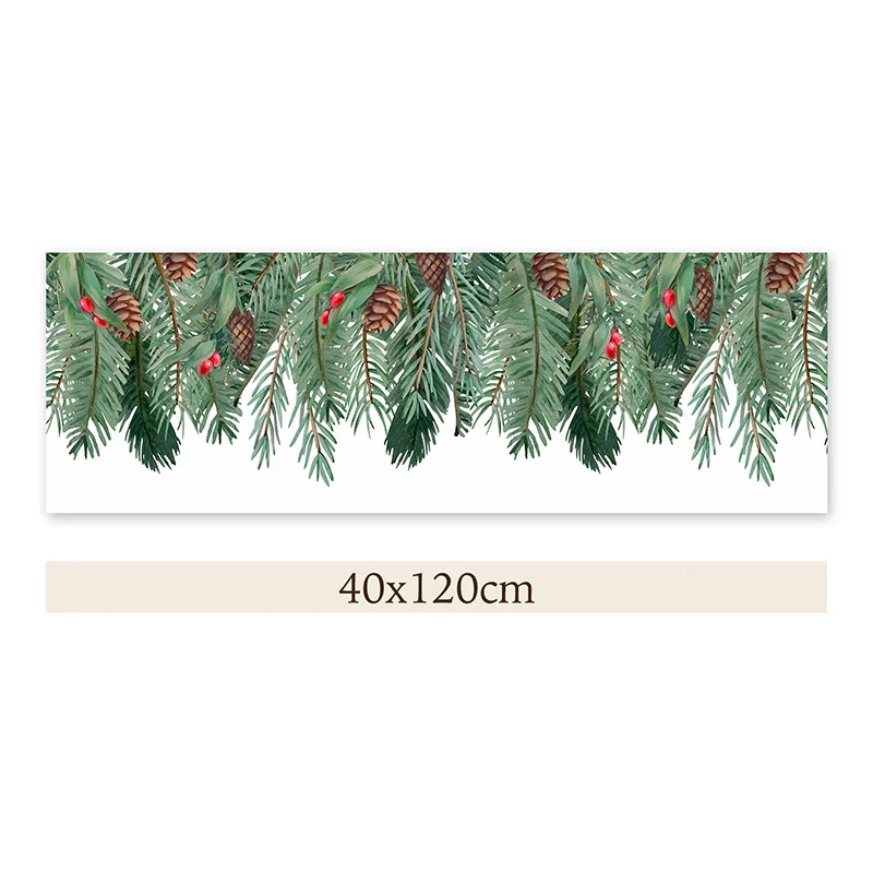 

Christmas Retro Window Decoration Stickers Living Room Holiday Layout Glass Paper Film