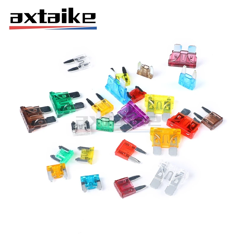 

10PCS Fuses Mini Small Medium Car Fuse 1A 2A 3A 4A 5A 7.5A 10A 15A 20A 25A 30A 35A Amp Clip Fuse Inser For Car Truck