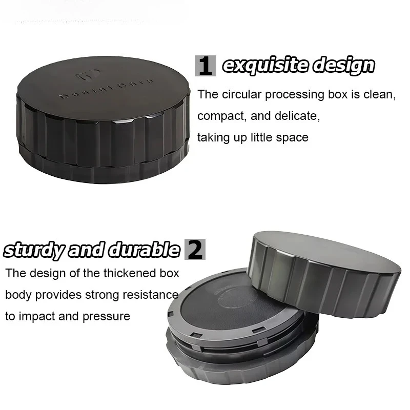 1Pcs Dental All-Ceramic Veneer Placement Tray Veneer Instrument Organization and Cleaning Kit Portable Storage Case