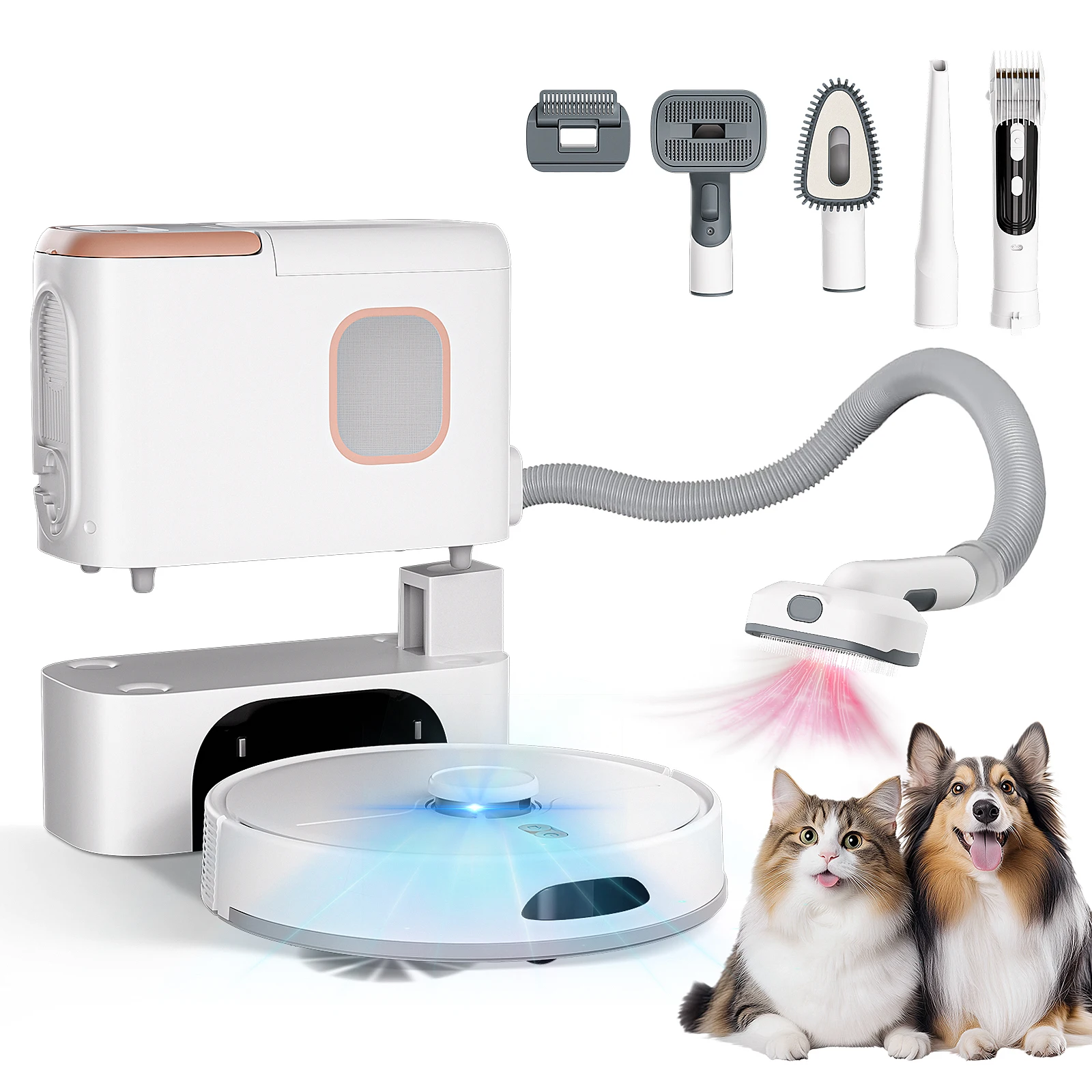 

Best Home Cleaning Robot Vacuum Cleaner Self-Emptying 3L Dustbag Vacuum Mop Combo App Control Battery Powered LDS Navigation