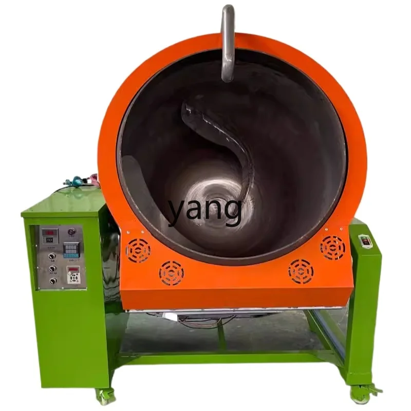 Máquina de matar gás de folhas LMM, pote chaotian, máquina de fritar chá de árvore antiga, máquina de fritar, máquinas de chá