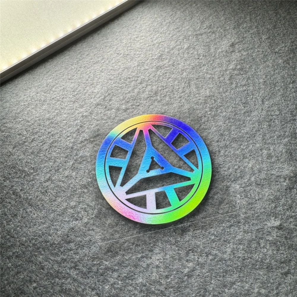 Car Styling Sticker Cartoon Cold Nuclear Fusion Ark Reactor Hero Decal Motorcycle Racing Auto Tail Window Tape