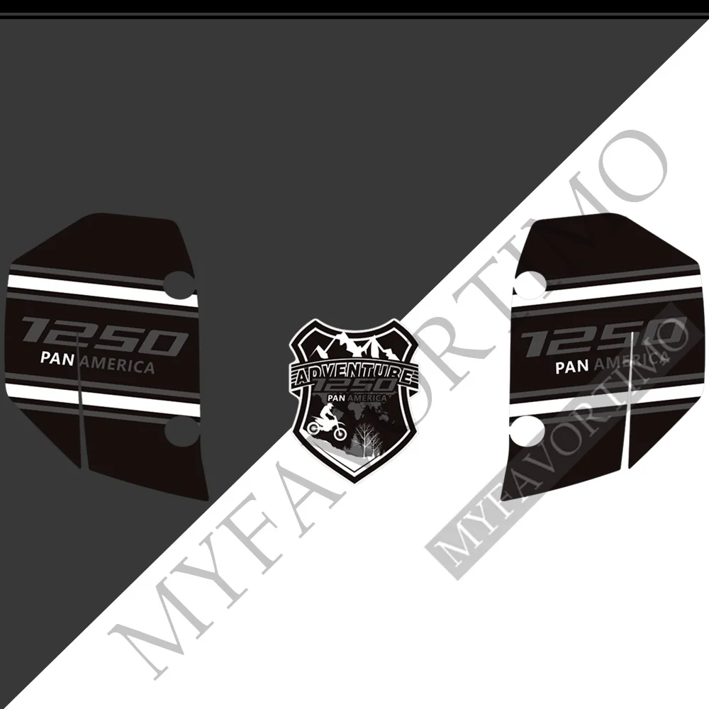 For HARLEY Pan America 1250 Emblem Gas Kit Tank Pad Protector Stickers Fairing Motorcycle Knee Decal Fender 2020 2021 2022 view 5