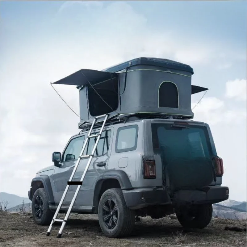 Roof tent automatic hard top folding off-road vehicle special vehicle double speed drive