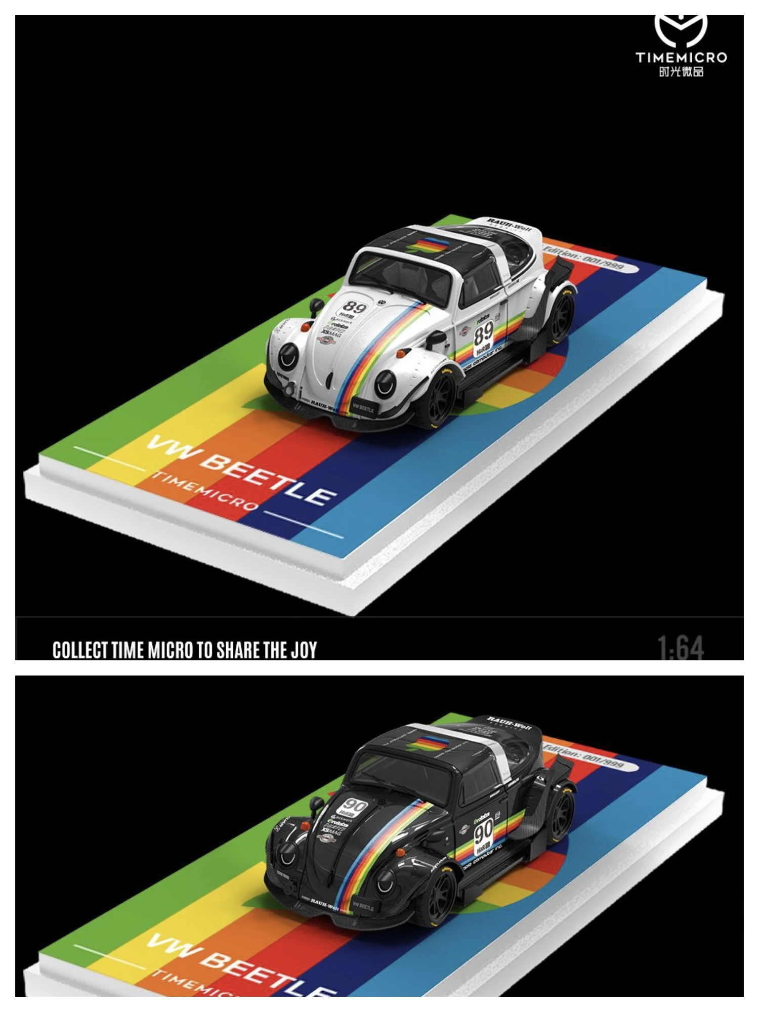 

Spot TM 1:64 VW, Beetle Модель автомобиля из сплава TimeMicro