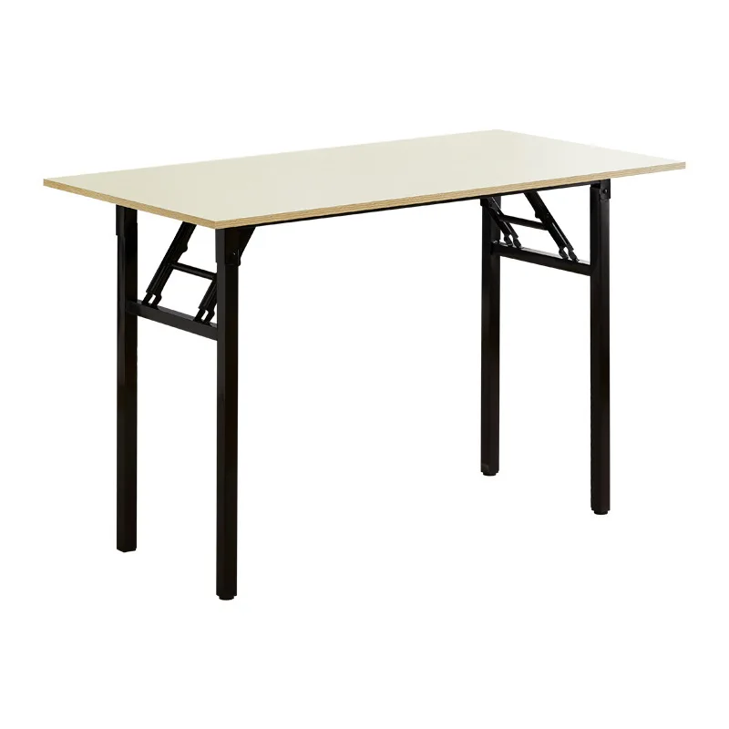 

High quality modern rectangular foldable long metal wooden training table school classroom computer desk