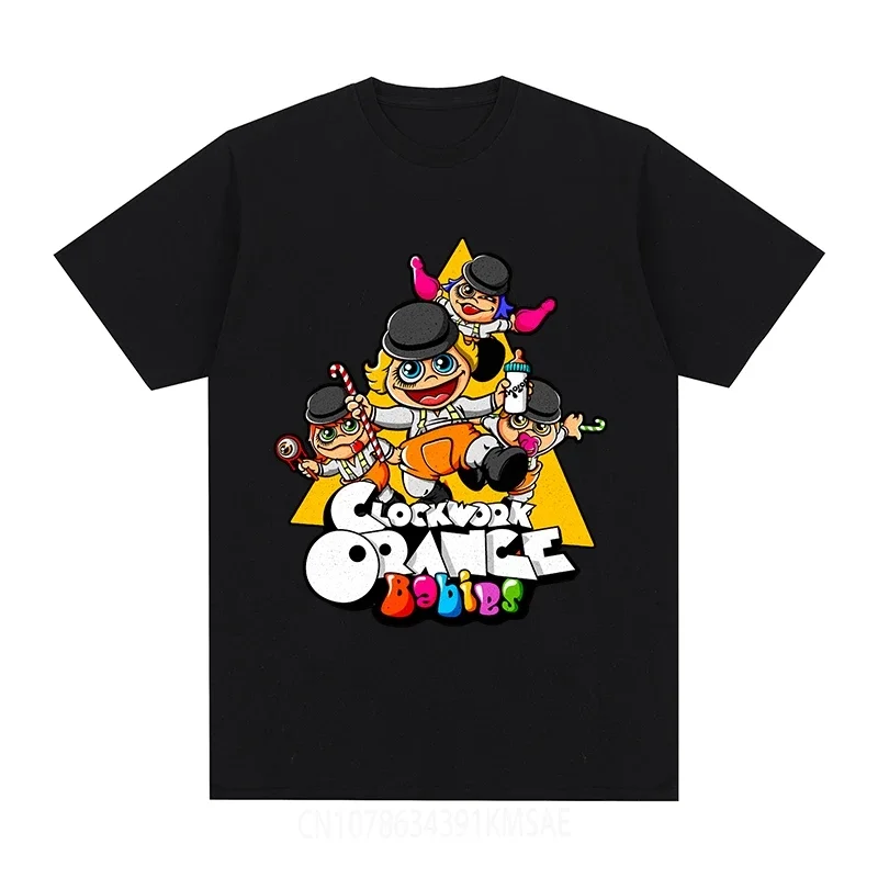 A Clockwork Orange Cartoon novelty T-shirt Cotton Men T shirt New TEE TSHIRT Womens Tops