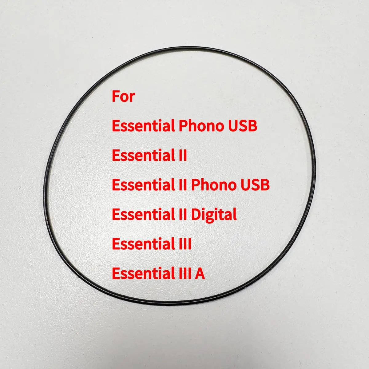 Belt For Pro-Ject Essential Phono USB / Essential II / Essential II Phono USB / Essential II Digital / Essential III / III A