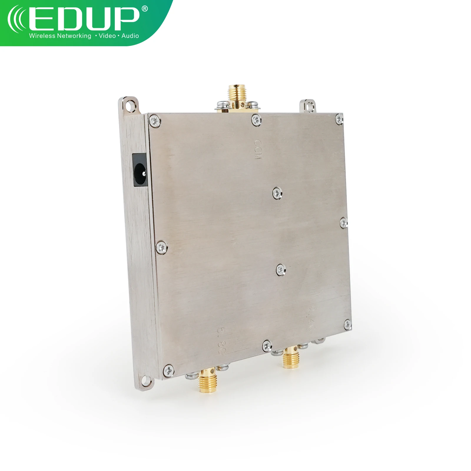 EDUP-AB055 12V Dual Band WiFi Extender 40dBm High Power Compatible with 802.11n AC Wireless LAN 2.4&5GHz Signal Booster for Home