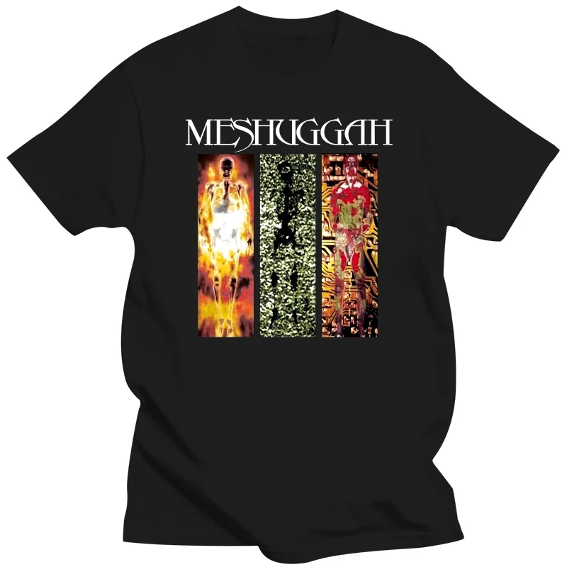 Meshuggah 'Destroy Erase Improve' T shirt - NEW Summer Men'S fashion Tee,Comfortable t shirt,Casual Short Sleeve TEE