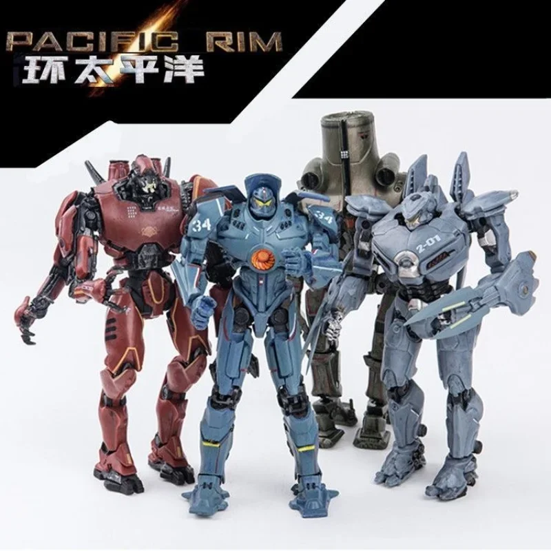 

Bandai Genuine Pacific Rim Mecha Peripheral Movable Doll Dangerous Wanderer Storm Red Room Decoration Children's Toy Model Gift