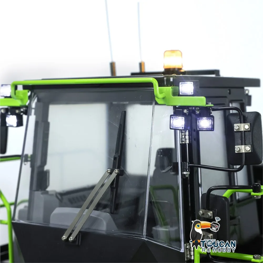 Huina Kabolite K988 1/14 Hydraulische RC Loader Afgewerkte auto's Lichtgeluidssysteem Vrachtwagens Model Radiogestuurd voertuig Mover Speelgoed