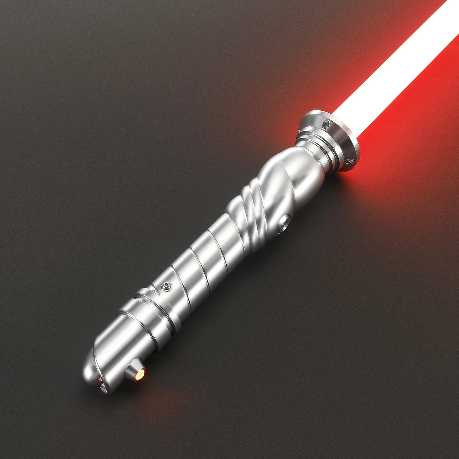 DamienSaber Darth Nihilus Lightsaber Force Heavy Dueling Light Saber Metal Hilt Infinite Color Changing with 34 Sound Fonts