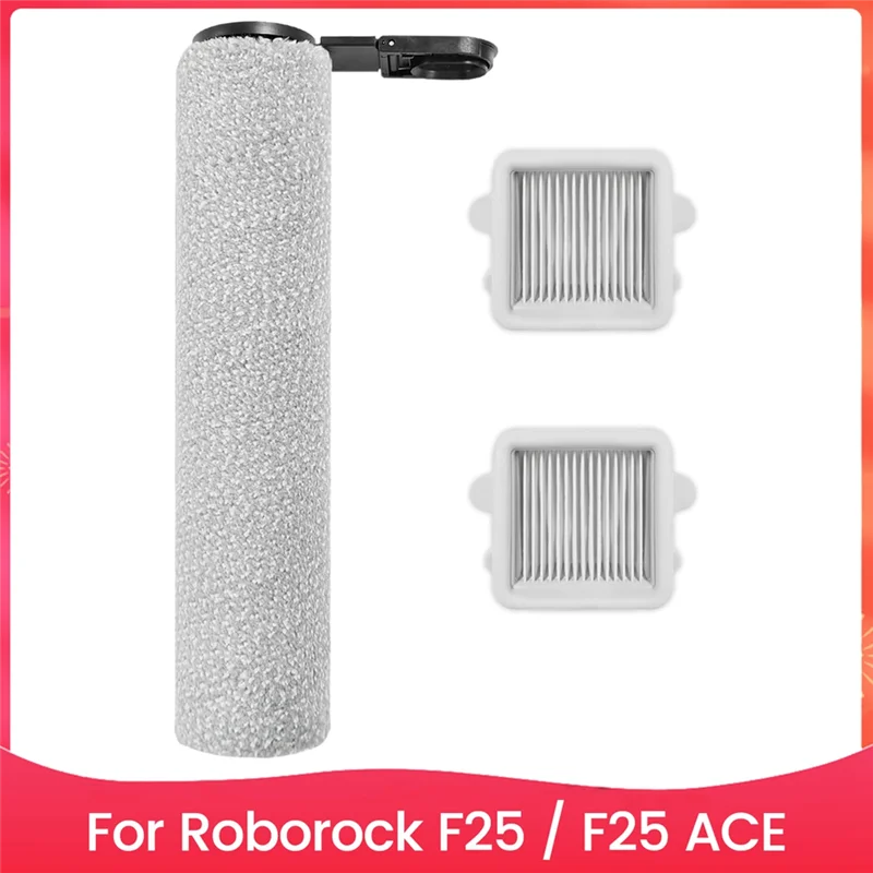 Piezas de repuesto AT28 para Roborock F25 / F25 ACE, repuestos de aspiradora húmeda/seca, cepillo de rodillo principal, filtro HEPA