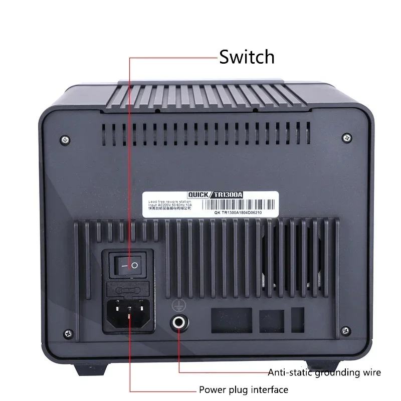 Original TR1300A intelligent hot air soldering station mobile phone repair hot air gun demolition welding 1300W rework station