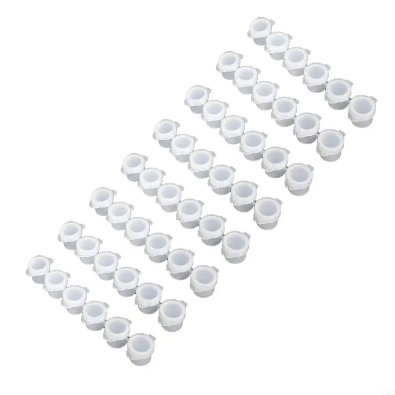 U2je 8pcs vaso vernice vuoto strisce vernici vuote con coperchio 3 5 10 tazze vernice