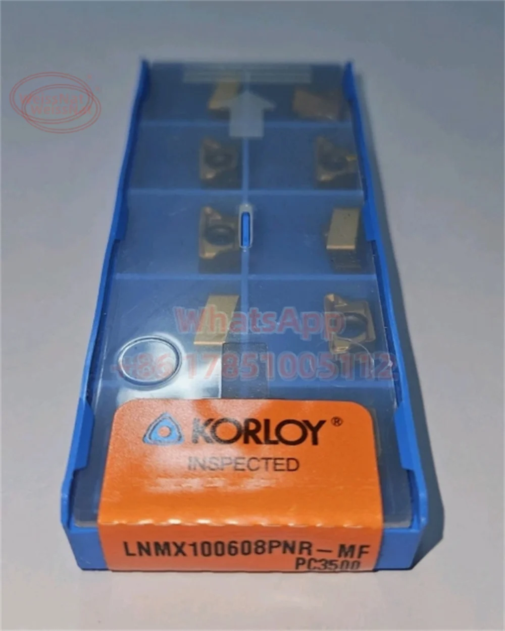 

KORLOY LNMX100608PNR-MM PC5300 Carbide Insert LNMX Inserts