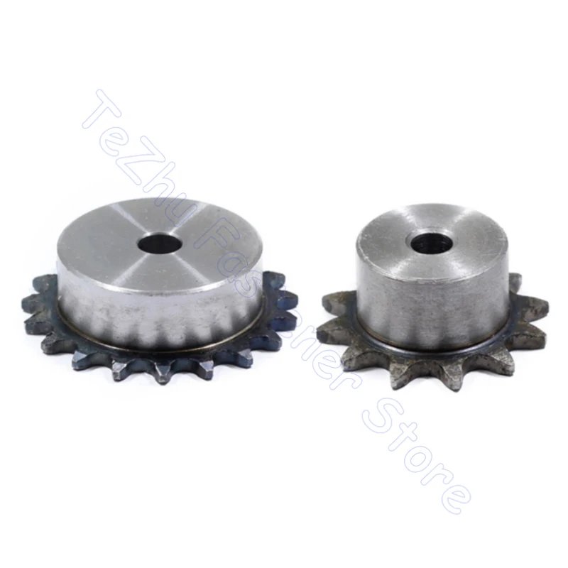 1pc 05B 20Teeth To 50Teeth Sprocket Wheel Chain Gear Industrial 45# Steel Suitable For 05B Roller Chain Pitch 8mm