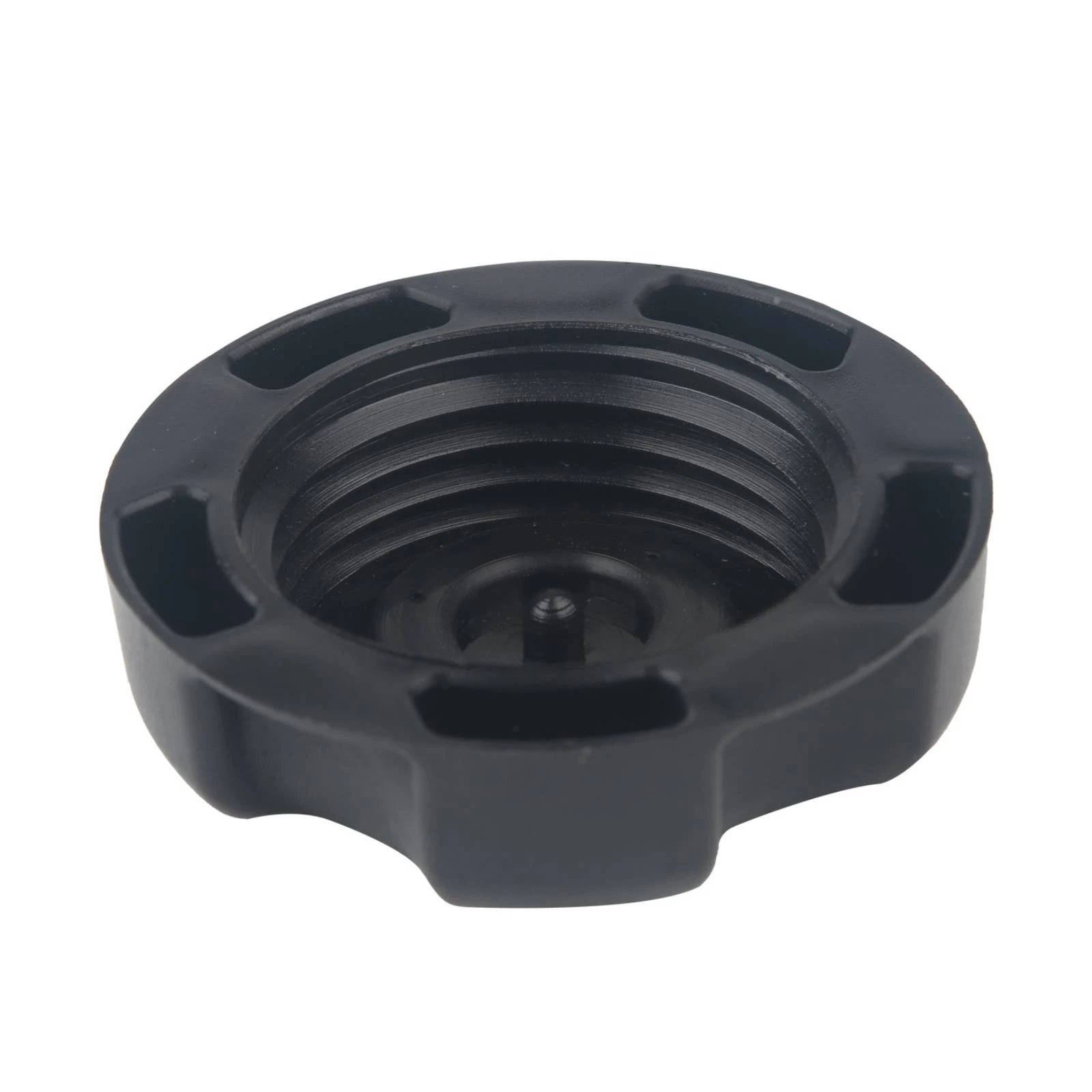 ABS Fuel Tank Cap with Grip Sections Screw-on ATV Fuel Tank Cap Long-Lasting Impact-Resistant