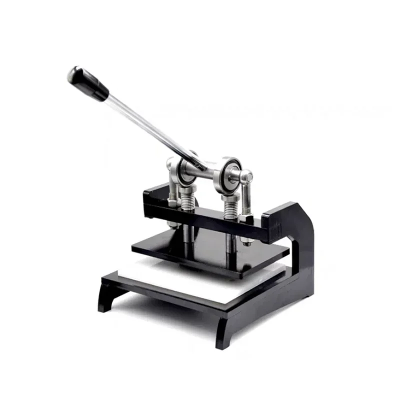 Multi-function manual press manual knife die cutting leather cloth cutting punching embossing machine
