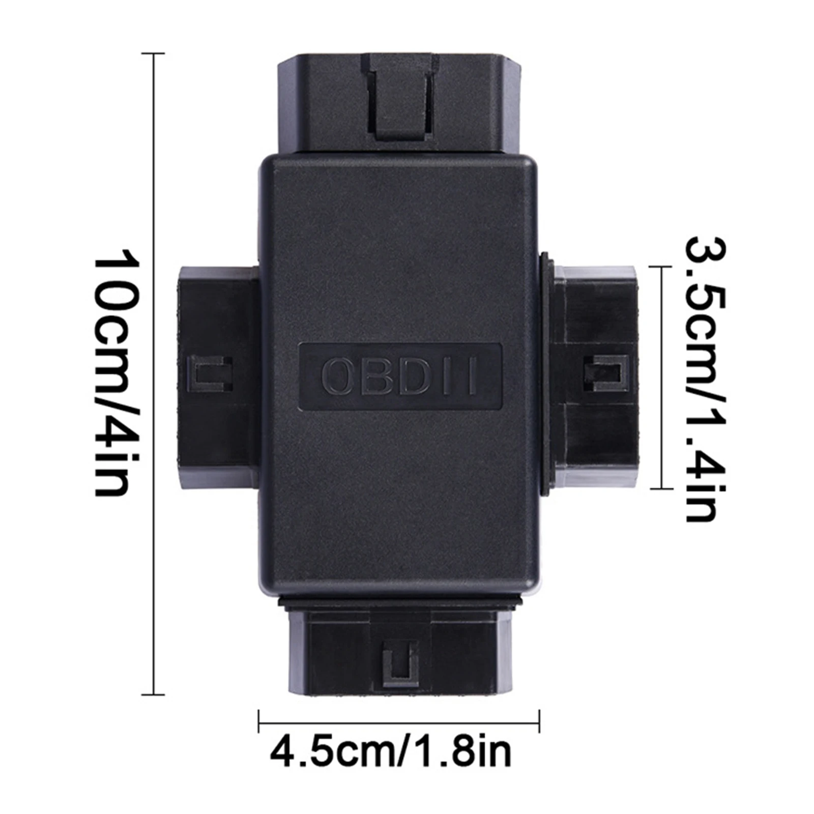 Switch OBD2 OBDII Full 16 Pin 1 Male To 3 Female 1 To 3 OBD Cable Splitter Swtich Converter Adapter For Diagnostic Extender Tool