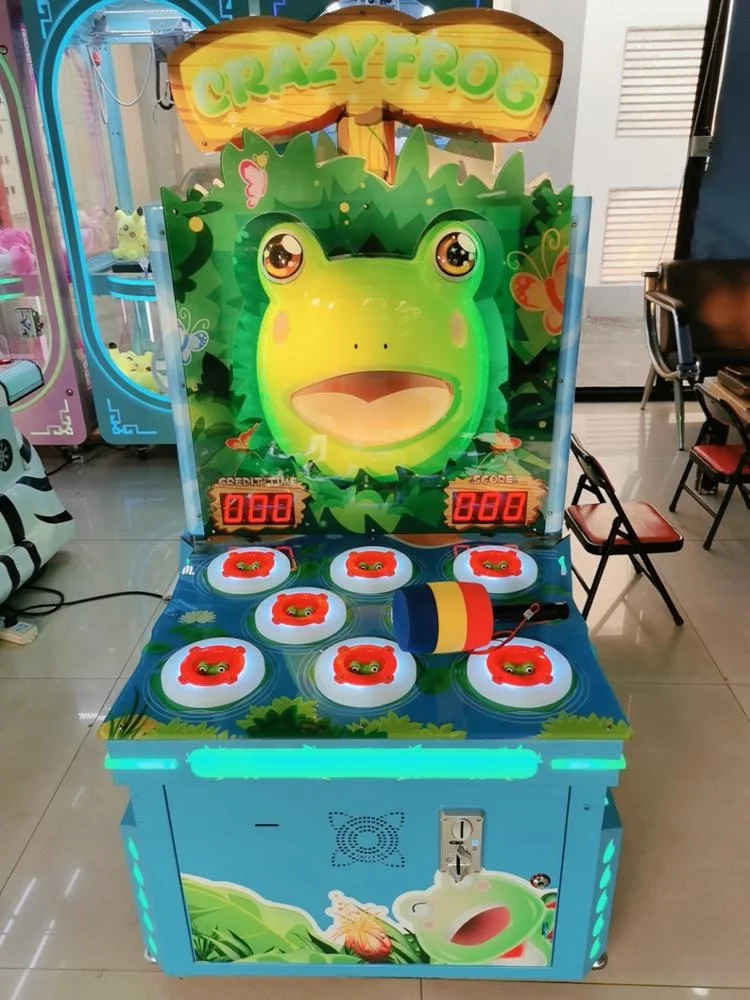 New to Hit a Mole Hit Crazy Frog Hammer Redemption Arcade Game Machine