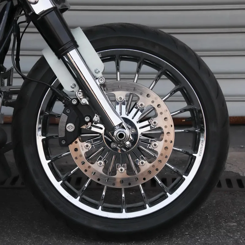 New Arrived Custom Multi-Spoke Front Wheel Rim 19*3.5 InchTubeless HubFitStreetBob&SoftailStandard1-YearWarrantyMotorcycle parts