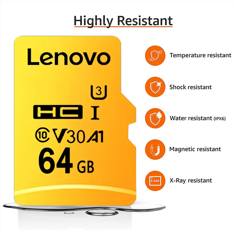 High Speed Micro SD Card 128GB 256GB Class 10 A1 V30 up to 110MB/s Waterproof for Camera Drone Driving Recorder Memory Card view 4