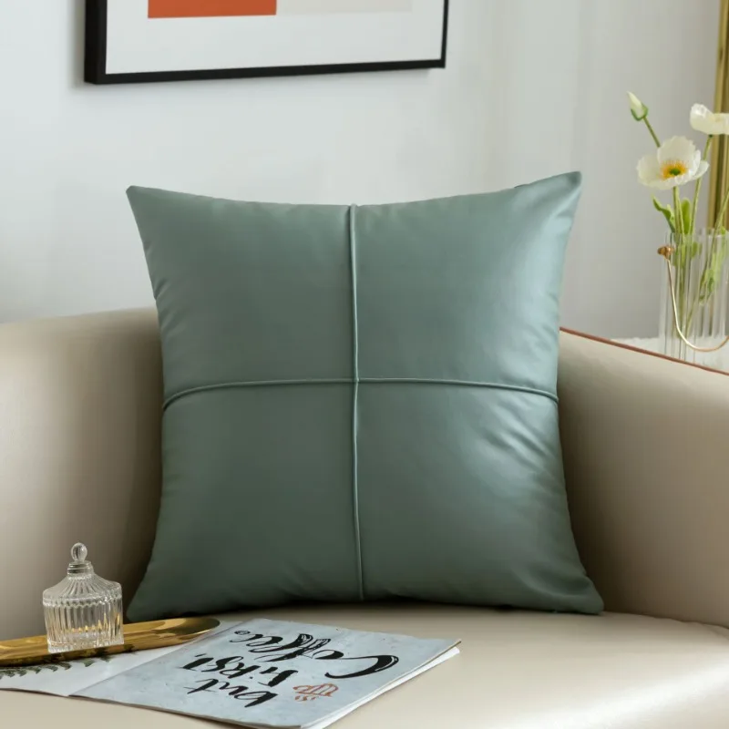 Nordic Minimalist Ins Living Room Sofa Pillow Retro Jacquard Model Room Embroidered Pillow Decoration Pillow