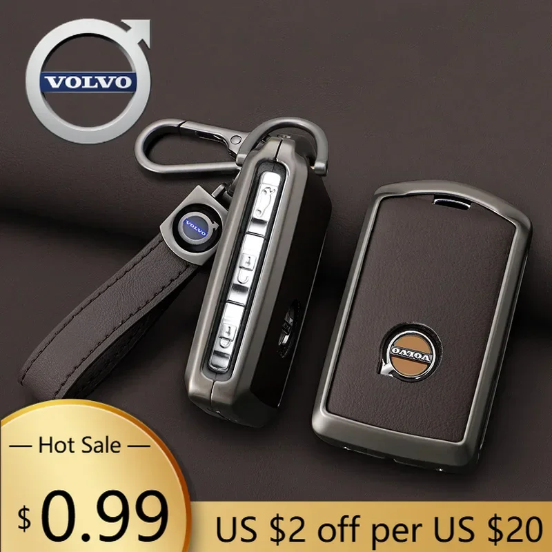 

Крышки ступиц из сплава Zine, чехол для автомобильных ключей, чехол для Volvo XC60 XC40 XC90 S90 V60 S60 V90 T5 T6 T8 Polestar 1 Polestar 2 Protection