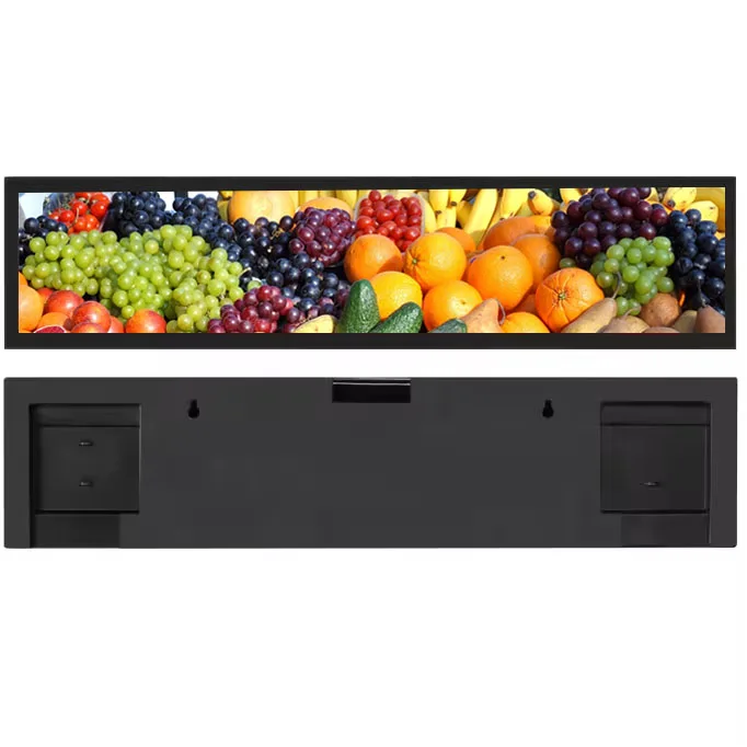 

BOE 33.8 Inch 700 Nits High Brightness Display LCD Panel RV338FBM-N00 2560(RGB)*720 stretched bar Outdoor Digital Screens