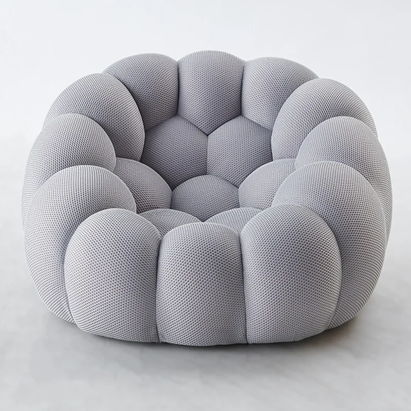 

Bubble sofa, living room balcony, fabric styling cotton, football single sofa