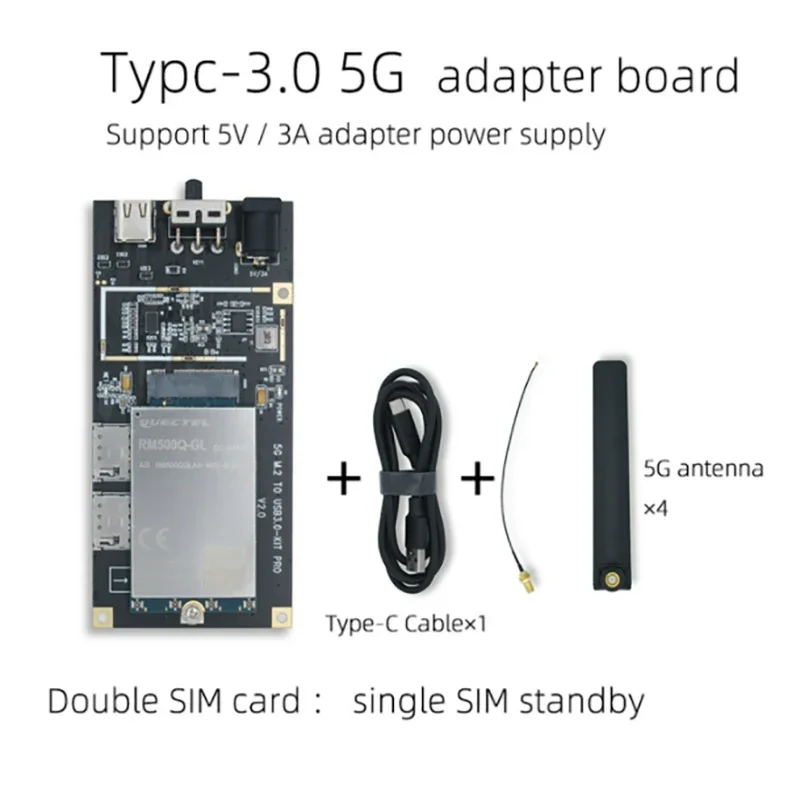 5G وحدة محول المجلس ، M.2 إلى Type-C USB 3.0 عدة ، برو لجميع مودم QUECTEL ، RM502Q-AE ، جديد