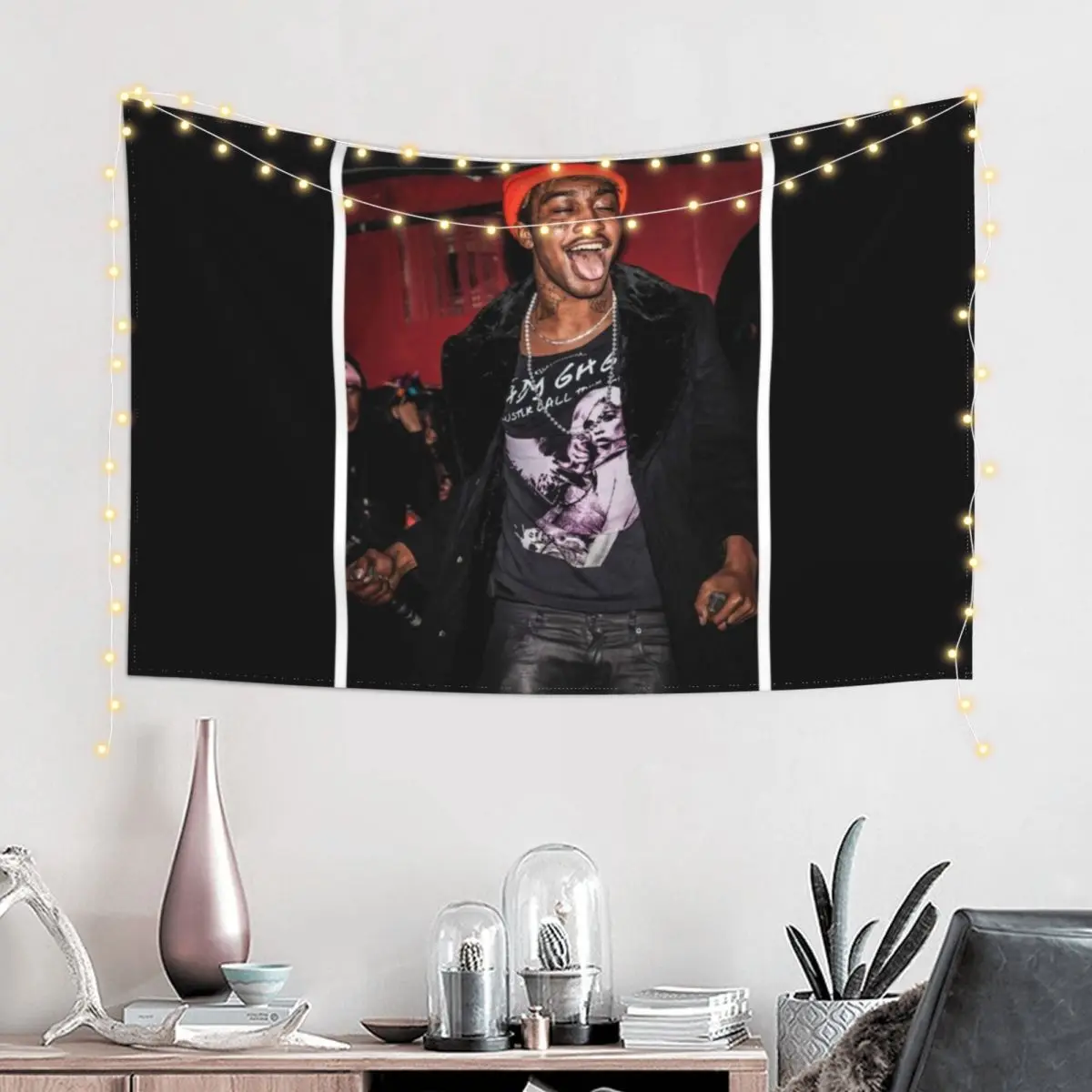 

Lil Tracy Tapestry Wallpapers Home Decor Wall Mural Home Decor Aesthetic Tapestry