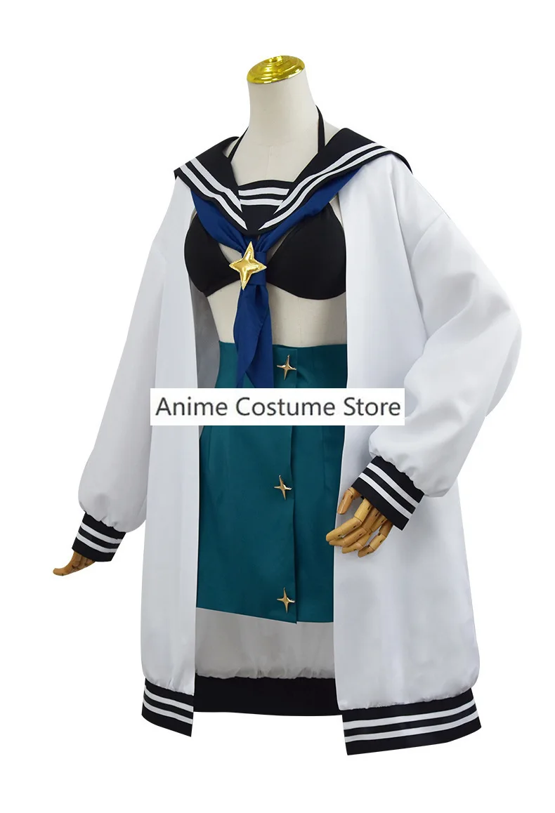 Loco Musica Cos 애니메이션 마호우 쇼조 니 아코가렛 분출, 마법소녀 아코야 마타마 코스프레, 코스튬 가발 유니폼 콘