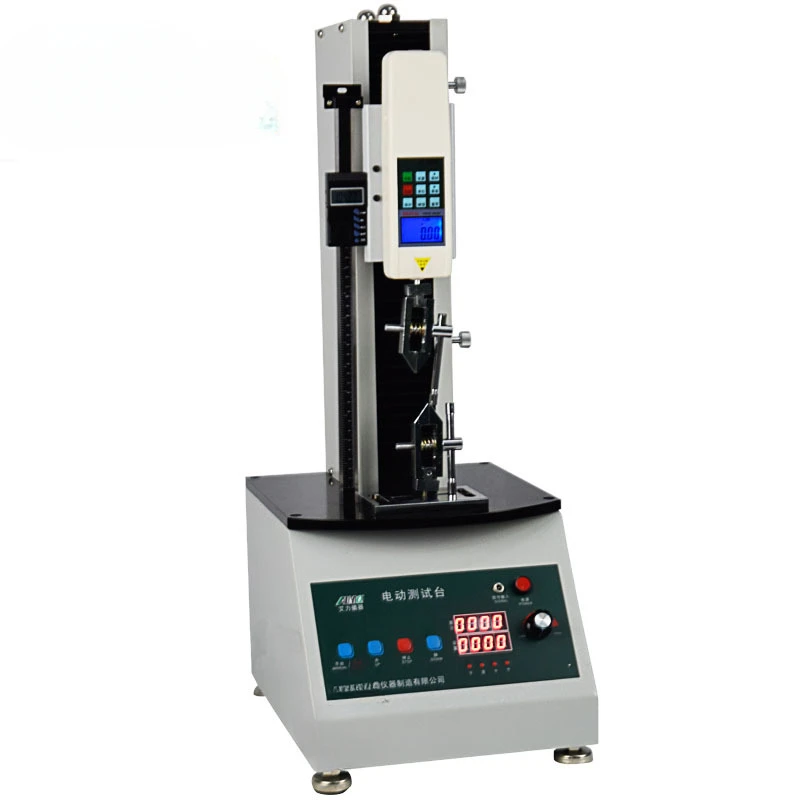 Electric Vertical Single Column Test Board AEL-700-1000N Electric Vertical Stand Force Meter