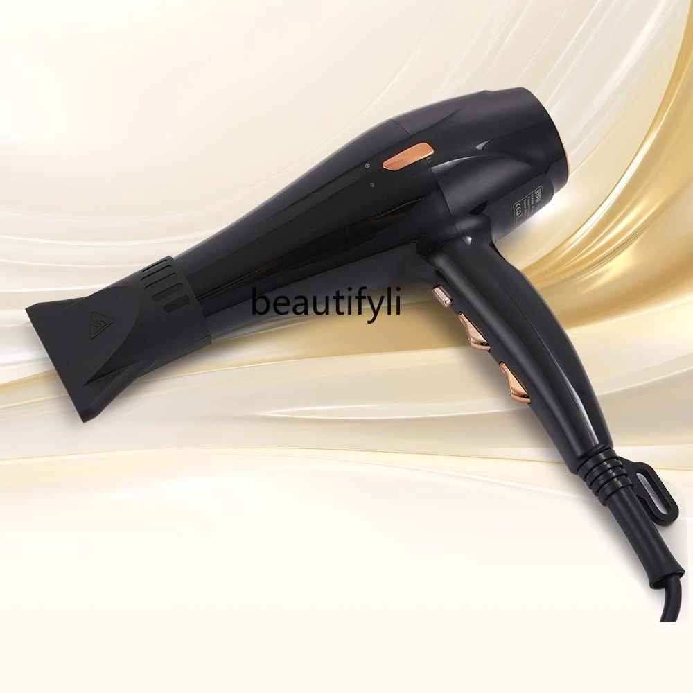 Бытовой быстросохнущий фен с горячим и холодным воздухом, мощный, против высыхания, фен для волос