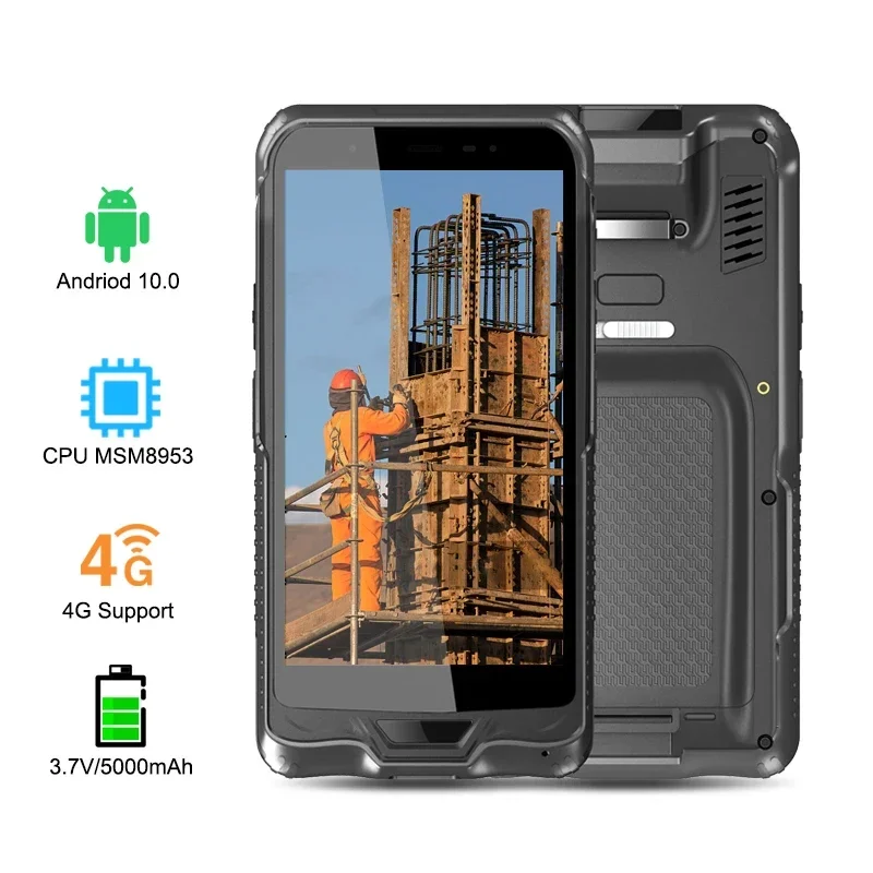 2026 CENAVA Newest IP67 GPS 4G Win 10 Touch PDA Handheld Uhf Rfid 1D 2D Scanner Bar QR Code Scan Industrial Rugged Smartphone PD