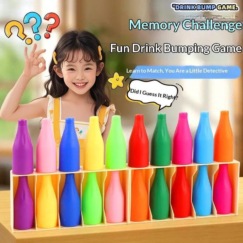 1/2/4 Set Giochi Educativi per lo Sviluppo del Pensiero Logico, Bicchieri per Ordinare i Colori, Giocattoli Montessori per l'Abbinamento e la Classificazione