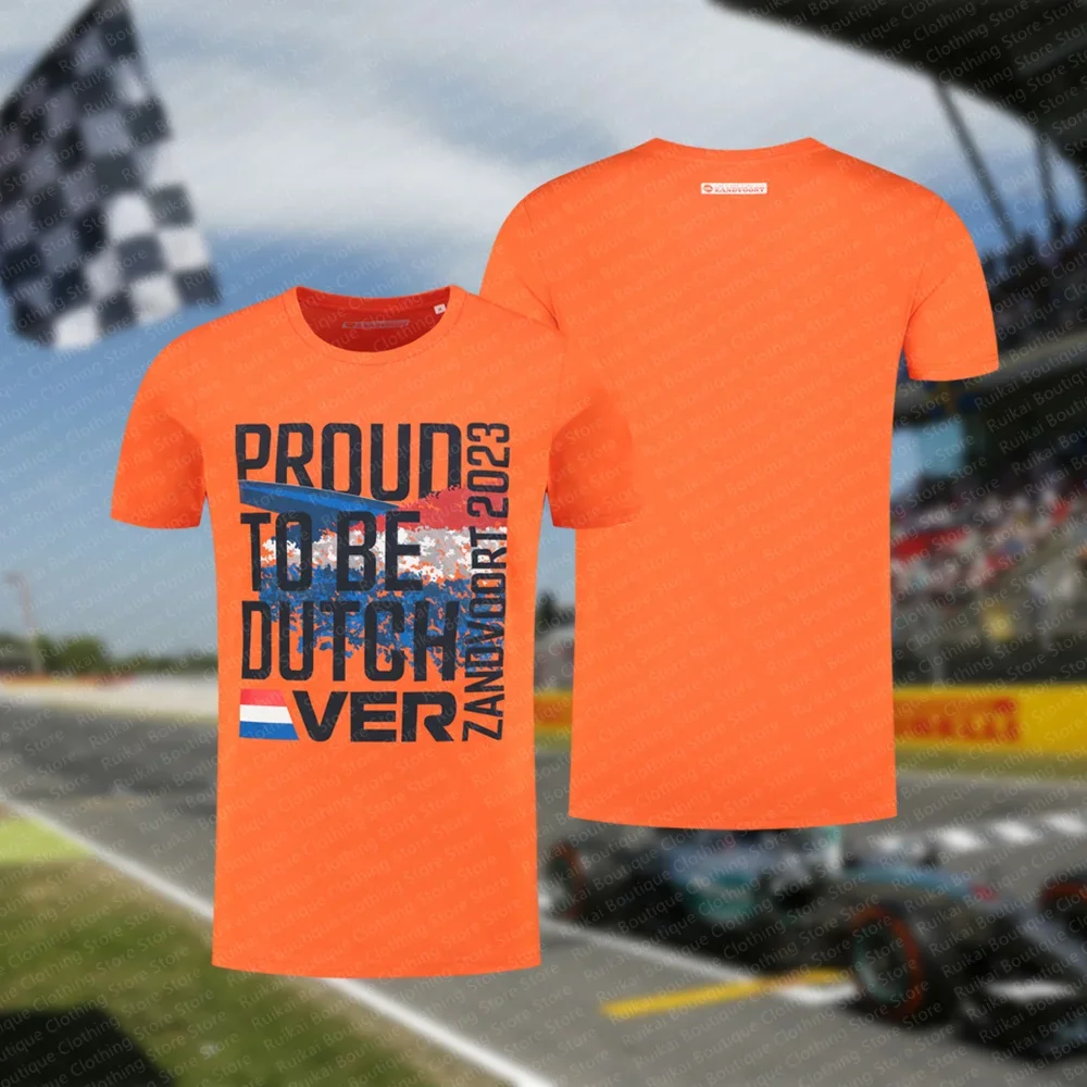 Summer Classic No.1 Racing Printed F1 Race Men s and Women  s T-shirts Short Sleeves Daily Casual Comfortable Car Fans Top