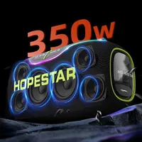 Hopestar A80 Professional Speaker Outdoor Wireless Bass Subwoofer Loud Portable Audio Player Loudspeaker With Microphone