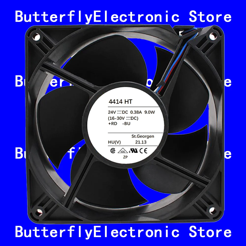 

NEW ORIGINAL 4414HT 4414 HT 24VDC 0.38A 9.0W 3wires COOLING FAN 12038 120*120*38mm