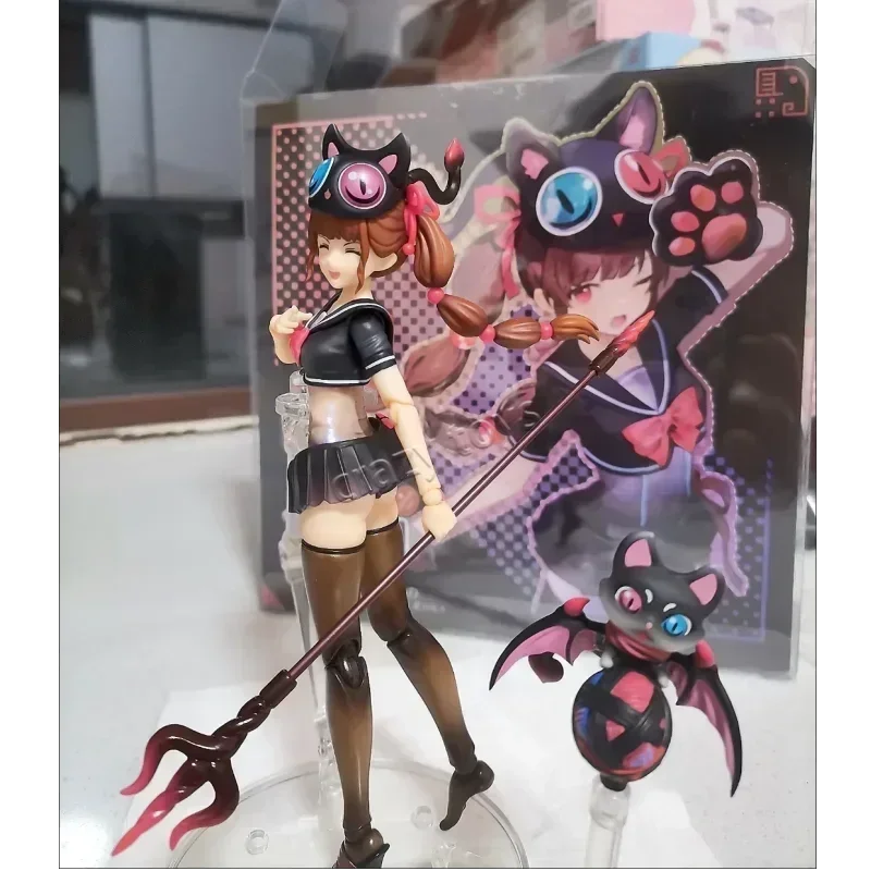 

In Stock 100% Original Witch Apprentice Nana Hoshikawa Beautiful Girl Anime Action Fighter Model 6inch 1/12 Figure Collectible