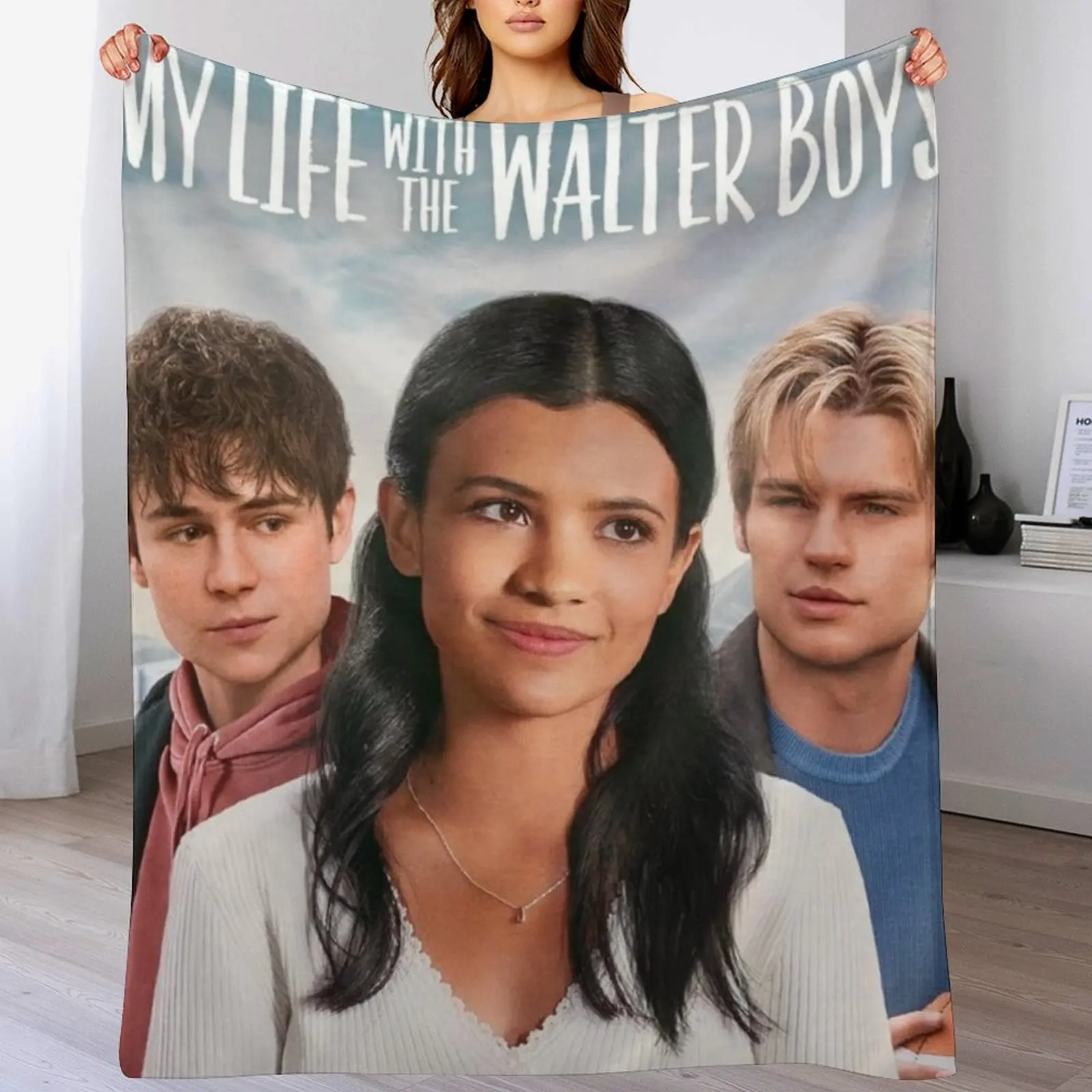 

My Life with the Walter Boys Throw Blanket blankets and throws Furrys Moving cosplay anime Blankets