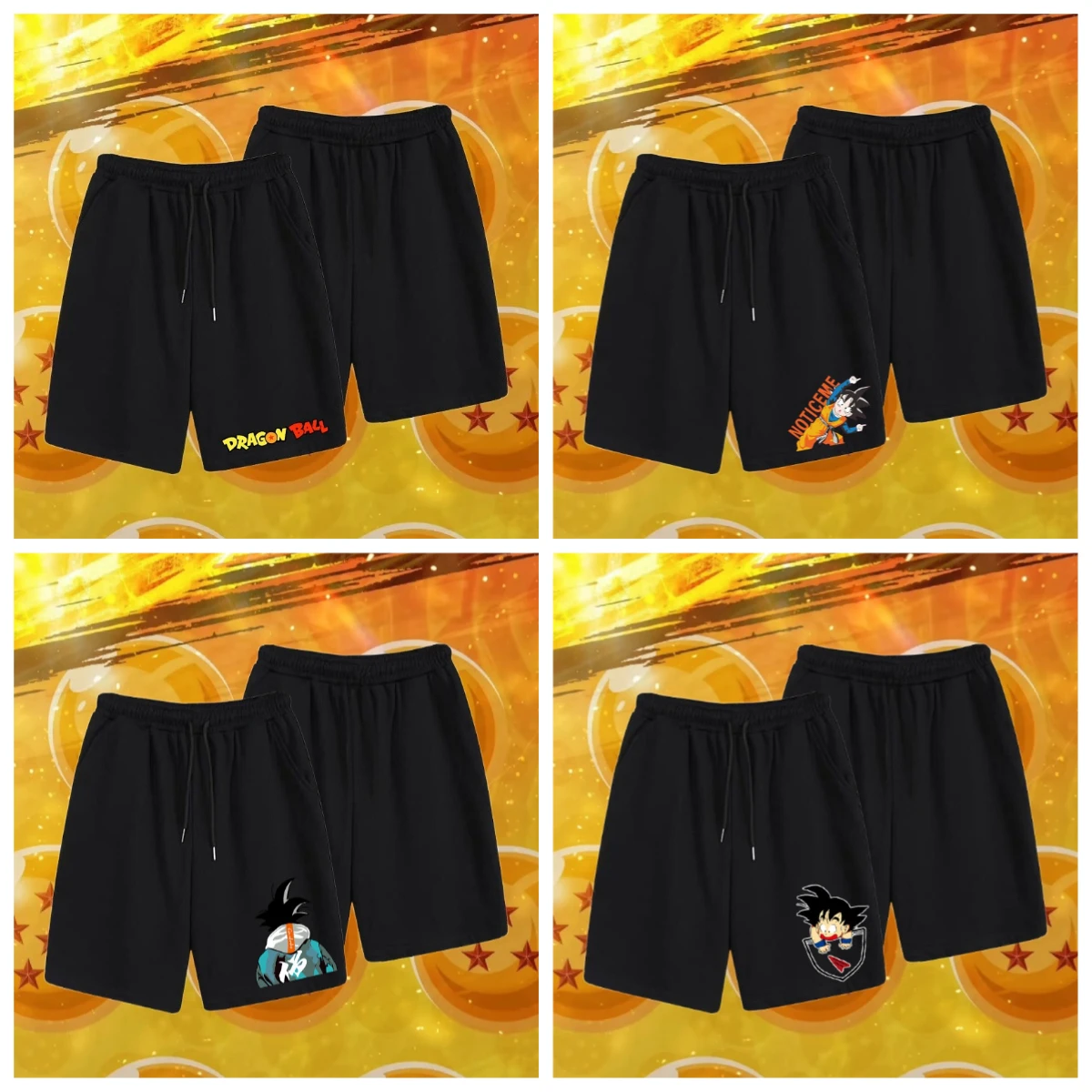 

25/26 Latest Hot New Shorts Anime Dragon Ball Periphery Anime Fan 3d Printed Shorts Summer Adult Men's Casual Fashion Shorts