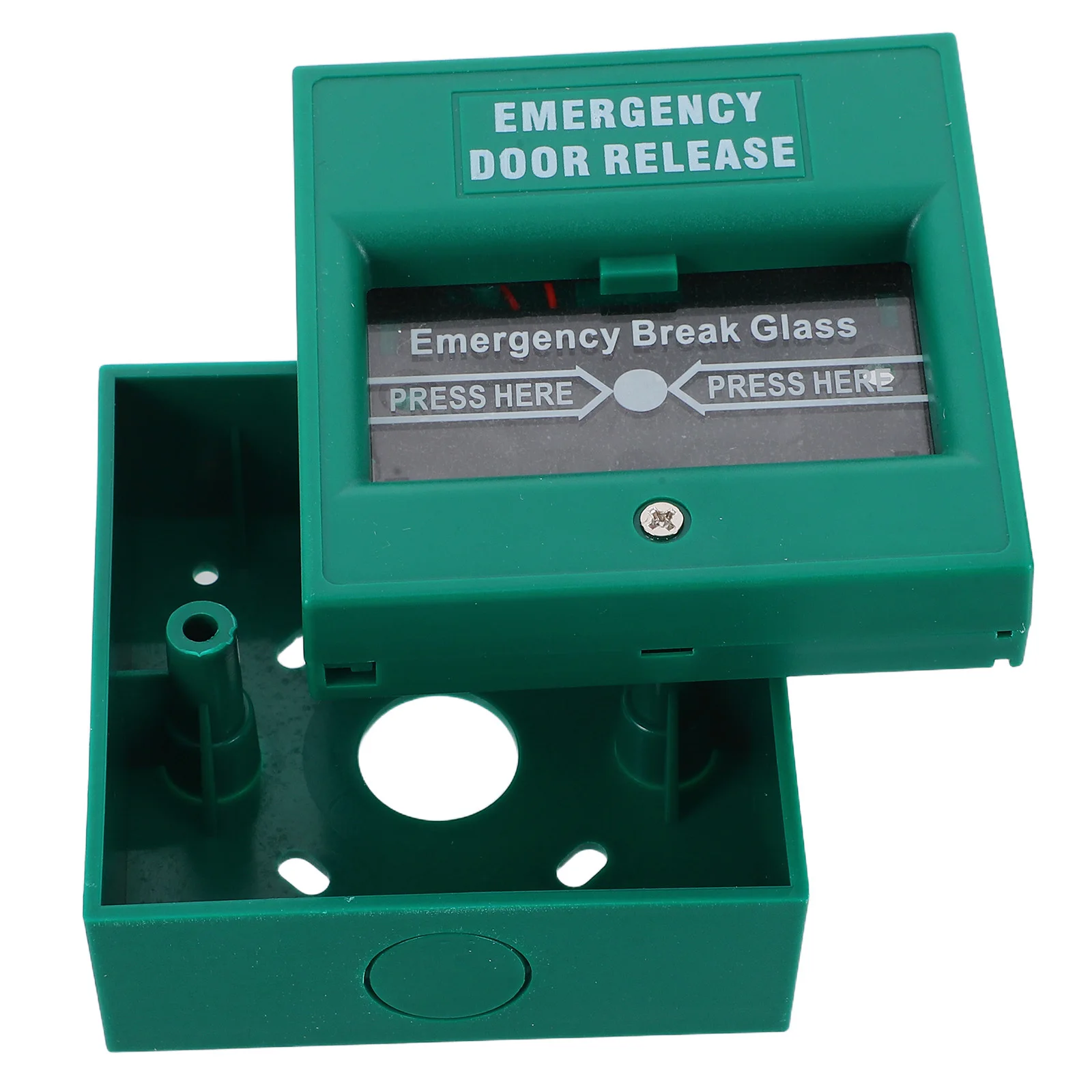 Resettable Break Glass Emergency Button For Fire Exit Alarm Switch Access Control Door Release