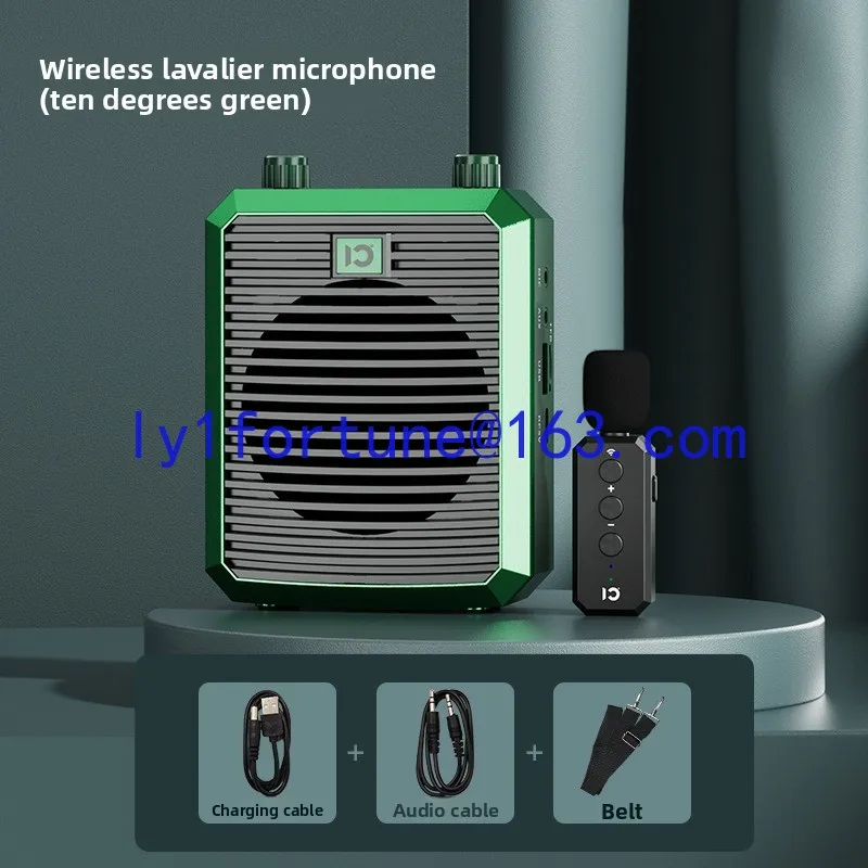 M1 wireless collar microphone for teachers in class, large volume, small bee microphone speaker