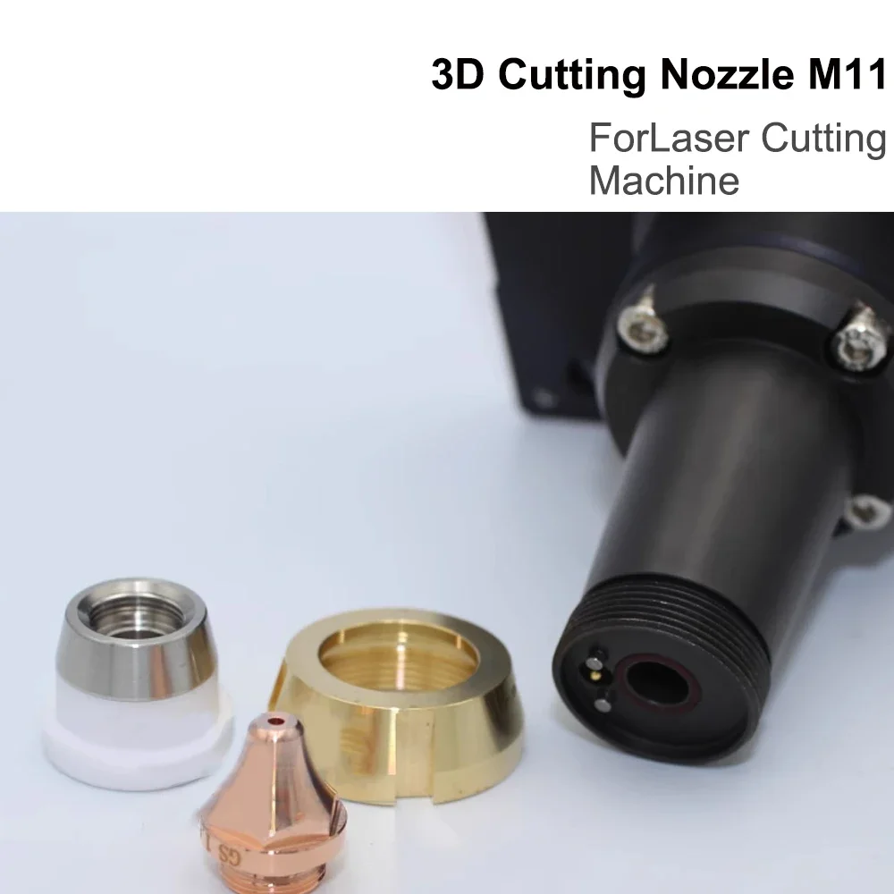 3D Cutting Nozzle M11 Suitable for Laser Cutting Machine BS06K BS12K Single Layer Copper Nozzle J18