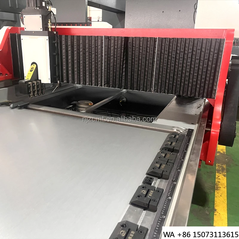Dual Head High Precision Sheet Metal Slotting Machine for Automatic Grooving and Cutting with Blades