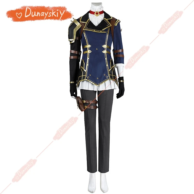 Halloween Arcane Caitlyn Cosplay Sheriff 2024 Anime Game LoL2 Kostuum Vermomming voor Volwassen Vrouwen Rollenspel Fantasia Hoed Outfits